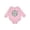 AD-Pink, variant on 20 Sided White Dice Baby Fleece Bodysuit