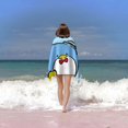 thumbnail image 2 of Tuxedo Sam Toalla de playa de secado rápido con diseño temático, regalo para mujeres y niñas, ideal para cumpleaños, fans, amantes de la música, uso en la playa o al aire libre, 78 × 160 cm, 2 of 6