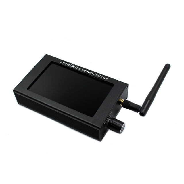 35M-4400MHz Spectrum Analyzer 4.3Inch LCD Screen Professional Handheld Spectrum Analyzer Measurement Interphone Signal ,Powerful Signal Generation