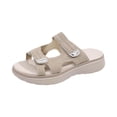 thumbnail image 3 of Norvail Womens Orthopedic Arch Support Open Toe Sandals, Wide Foot Sandals for Women Dressy, Non Slip Comfortable Walking Slippers for Summer Beach Vacation, 3 of 8