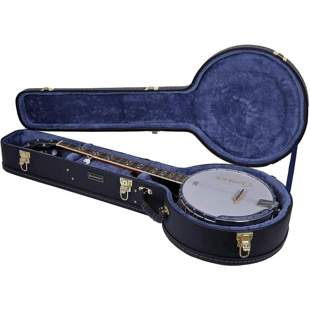 crossrock cRW600BJBK Wooden case for 5 String Resonator Banjo (cRW620BJBK)