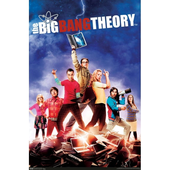 The Big Bang Theory - Key Art Wall Poster, 14.725" x 22.375"
