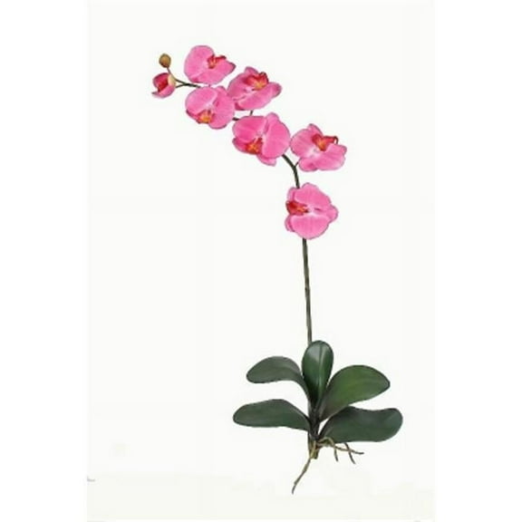 Nearly Natural Phalaenopsis Stem, Dark Pink, 12pc
