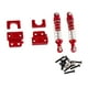 thumbnail image 3 of Juego de amortiguadores traseros RC Modelo de coche RC 1/12 Piezas de repuesto Modelo de repuesto Juguete Crawler rojo, 3 of 9