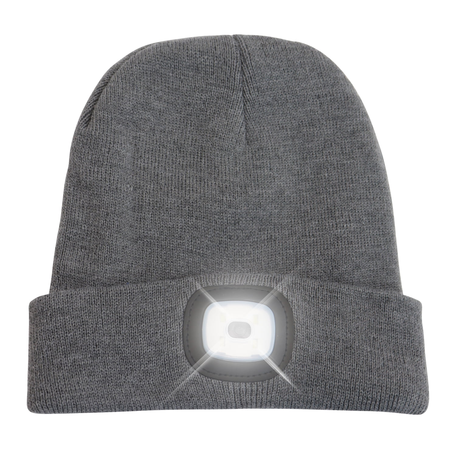 Brandwell Kids Novelty LED Torch Hat USB Rechargeable Beanie Hat Outdoor Wear 