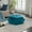 Blue, variant on S-HOME Velvet Polygon Diamond Tufted Storage Ottoman, Cozy Seating Solution with Practical Design for Home Organization,Green
