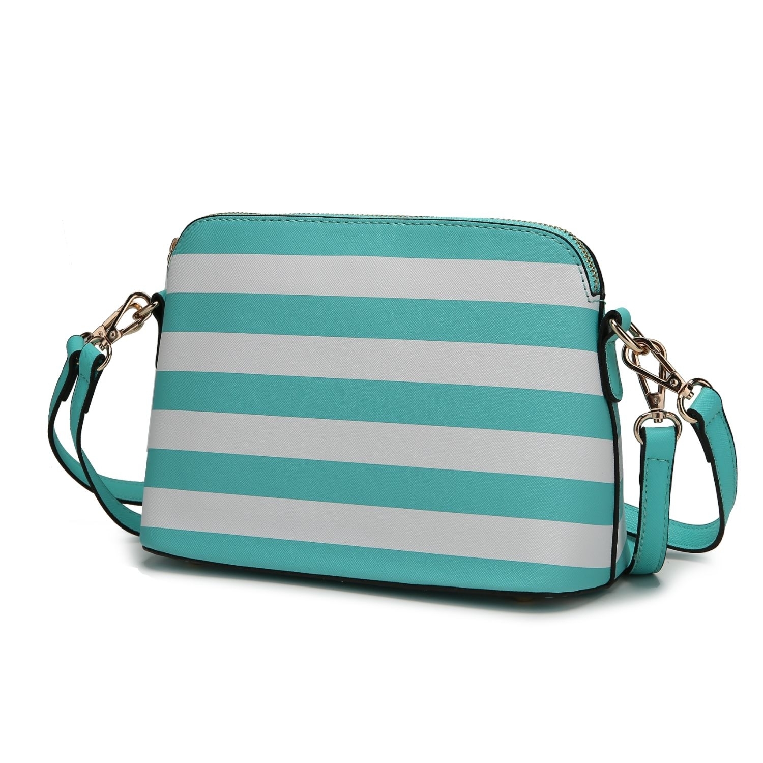 MKF Collection Kimmy Striped Crossbody Handbag by Mia K.