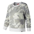 thumbnail image 2 of New Balance Women's Essentials Linear Pullover Scoop Neck Sweatshirt (Camo XL), 2 of 3