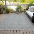 thumbnail image 6 of Addison Rugs Chantille Indoor/Outdoor Transitional Geometric Gray Washable Rectangle Rug, 5' x 7'6", 6 of 6