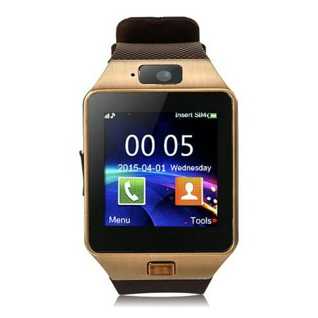 All-in-1 Watch Cell Phone and Smart Watch for Android IOS Samsung HTC and Other Android Smartphones, (Best Gps App For Android Smartphone)