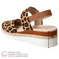 thumbnail image 6 of CHICVOMEY Casual Wedge Heels for Women Sandals Clogs for Women Platform Sandals with Adjustable Elastic Ankle Strap, 6 of 9