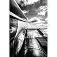 thumbnail image 3 of Ronin 17x24 Black Modern Framed Museum Art Print Titled - Concorde Wing, 3 of 5
