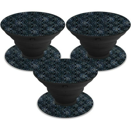 MightySkins POSOCK-Compass Tile Skin Decal Wrap for Pop Sockets Sticker - Pack of 3 - Compass Tile