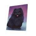 thumbnail image 1 of Pomeranian Black Dog Blanket BLNKT48369, 1 of 3