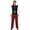 Black, variant on FASHOFT Men's Caribbean Pirate Halloween Costumes Cosplay Outfit Set Masquerade Party Stage Performance Fancy Dress Up Halloween Costume M