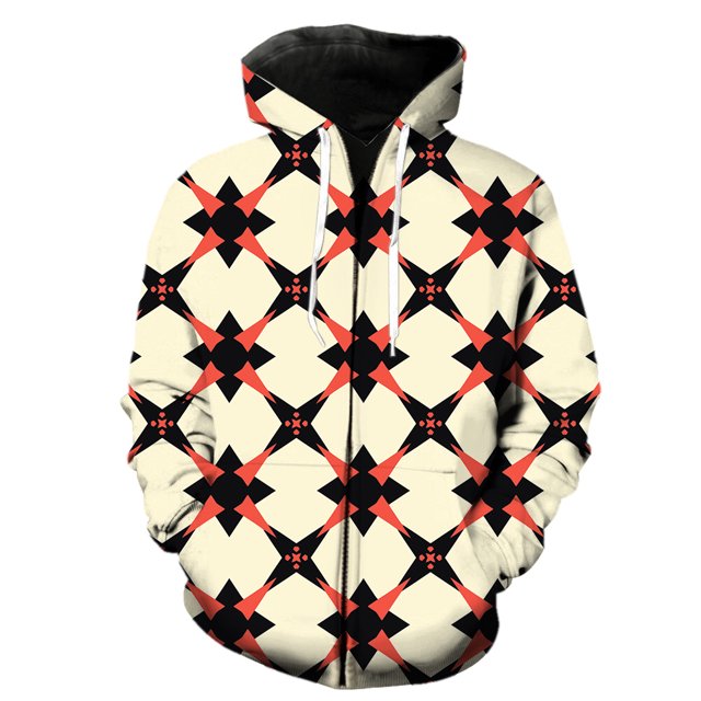 Sudadera con capucha y cremallera para hombre, estilo étnico exótico retro, gran oferta de primavera 2024, con estampado 3D, informal, unisex, chaquetas con capucha, moda divertida.