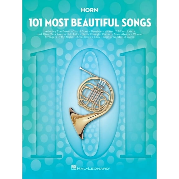 101 Most Beautiful Songs for Horn, (Paperback)