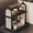 Black, variant on Cup Drying Rack, Countertop Mug Holder, Multi-Functional Kitchen Storage Organizer Shelf for Glasses, Tumbler, Teacups, Spice Rack