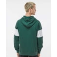 thumbnail image 3 of MV Sport Mens Classic Fleece Colorblocked Hooded Sweatshirt, 3 of 5