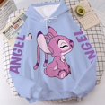 thumbnail image 3 of Sudadera con capucha de Disney para mujer, sudadera de dibujos animados con letras de monstruo y Ángel, jersey bonito Harajuku Unisex con bolsillo, 3 of 5