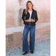 thumbnail image 3 of Pantalones GRAPENT para mujer, pantalones anchos de viaje, color azul, talla L, 3 of 8