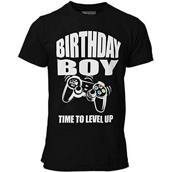 Boys Short Sleeve T-Shirt Birthday -Video Gamer|Sizes S-XL