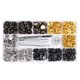 thumbnail image 4 of Scienceny 120 Unids/set Kit de sujetadores a presión de cuero Ropa Chaquetas Jeans Botón de metal Broches de presión Broches de cuero para Artesanía, 4 of 6
