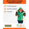thumbnail image 2 of Sudadera con capucha Teenage Mutant Ninja Turtles Michelangelo para niños de 6 años, 2 of 6