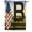 Monogram B, variant on America Forever Monogram X House Flag 28 x 40 inch Double Sided Patriotic Letter X Flag with American Flag and Horses Personalized Initial Outdoor Decor Country Farm Yard Flag