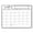 White, variant on JoyMoreHome Magnetic Calendar for Refrigerator, Monthly Weekly Fridge Calendar Dry Erase Whiteboard Acrylic Calendar