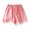 Pink, variant on HOWPAY Pajama Shorts Women Casual Elastic High Waisted Pj Sleepwear Plaid Print Baggy Comfy Stretchy Loose Fit Lightweight Lounge Shorts Black L