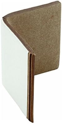 Samuel Strapping Sys. ACVG160-21/2-HG Professional-Business-Packaging Edge Protector - White Corner Protector