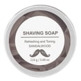 thumbnail image 1 of 2024 MELAO Shaving Soap Male Soothing Shave Soap Bar Beard Shaving Cream for Men 110g, 1 of 5
