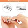 thumbnail image 2 of Mini Cuticle Trimmer for Manicure and Pedicure, Stainless Steel Cuticle Nipper, 2 of 5
