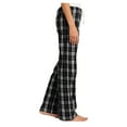 thumbnail image 3 of Yellow Rooster Women's Juniors Plaid Female Cotton Pajama Black M, 3 of 6