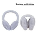 thumbnail image 4 of ZSQDM Womens Cute Fluffy Earmuffs Women Winter Ear Folding Warm Earmuffs Girls Plush Ear Outdoor Cold Ear Winter Outdoor EarMuffs, 4 of 6