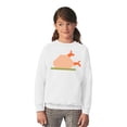 thumbnail image 3 of Awkward Styles Thanksgiving Youth Sweatshirt Turkey Dinner Crewneck Tops for Kids, 3 of 5