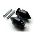 thumbnail image 1 of Krator Spike Black Swingarm Spools Sliders Motorcycle Compatible with Yamaha FZR600R 1990-1999, 1 of 3