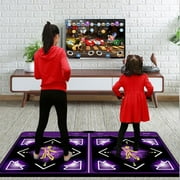 Double user Dance Mats Non-Slip Dance Step Pads Sense Game English for PC TV Yutnsbel