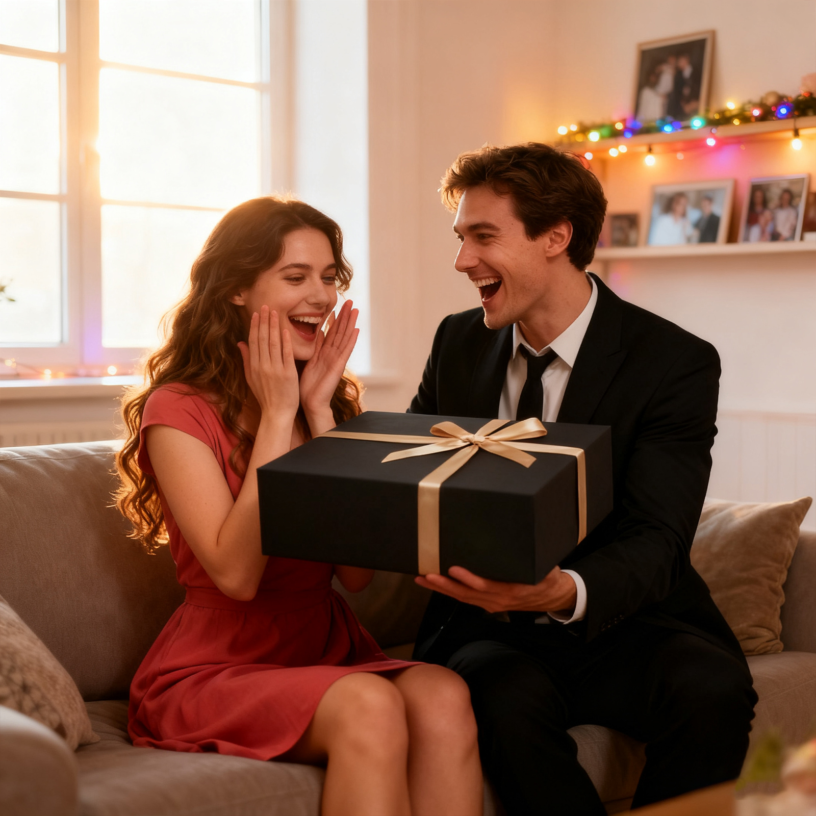 Ayieyill Large Gift Box with Magnetic Lid & Ribbon photo 3