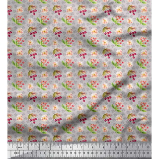 Cherry Print Cotton Fabric