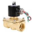 thumbnail image 2 of Brass Solenoid Valve, Stable Performance Mechanical Valve, Convenient Use High Reliability Oil Air For Brass Valve Water AC110V, 2 of 8