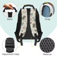 thumbnail image 4 of Yspwyqan School Backpack for Teens, Aztec Cowboy Bow Large Capacity Laptop Backpack, Double Zipper, Side Pockets, Casual Bookbag for High School College Travel, 4 of 7