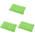 thumbnail image 1 of Almohada de aire inflable de 47x30 cm plegable para soporte lumbar y cuello verde, 1 of 2
