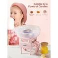 thumbnail image 2 of FOHERE Cotton Candy Machine, Cotton Candy Maker for Kids with Candy Spoon and 10 Candy Sticks, Pink, 2 of 9