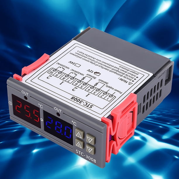 Sensor NTC, Termostato inteligente digital Control de temperatura por microcomputadora ajustable Termostato electrónico Rendimiento finamente ajustado