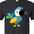 thumbnail image 4 of Inktastic Tropical Parrot, Colorful Parrot, Tropical Bird T-Shirt, 4 of 5