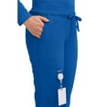 thumbnail image 3 of Cherokee Workwear Revolution Women's Scrubs Pant Mid Rise Tapered Leg Drawstring WW105, 3 of 9