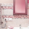 thumbnail image 5 of KDJ Bathroom Waist Line Wall Stickers Waterproof Peel & Art Mural Backsplash - for Home Decor, 5 of 9