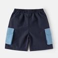 thumbnail image 4 of Gubotare Boys Board Shorts Toddler Boys Summer Knit Shorts with Pocket Baby Pull-On Soft Active Shorts 4T 5T (Navy,4-5 Years), 4 of 4